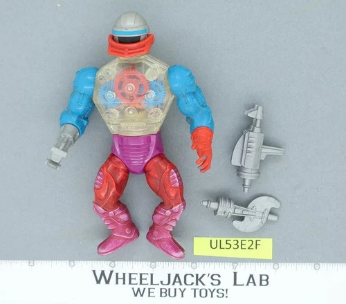 Roboto 100% Complete He-Man Masters of the Universe MOTU 1985 Mattel Vintage