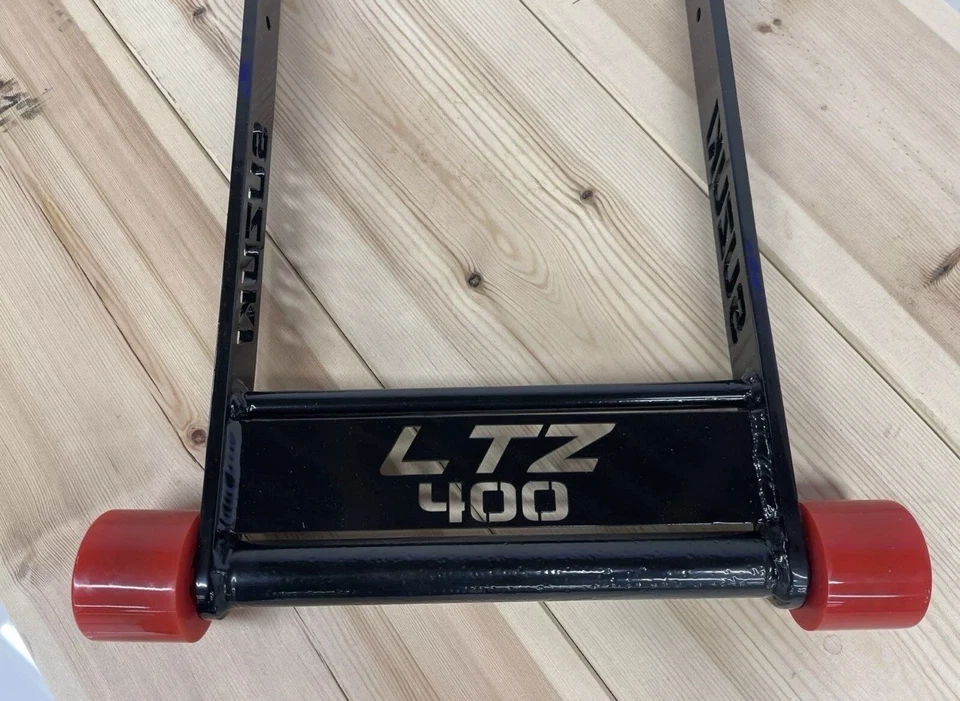 Grab bar twin roller wheelie bar quad bike Suzuki LTZ 400 with wheels - Image 4 of 4