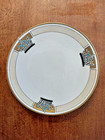 Vintage art deco pattern china bread and butter plates Gotham of Austria 7 piece — photo 3