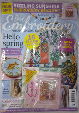 Love Ricamo Rivista #77 2026 Inc Mini Coniglietto Kit & Ricamo Perlina Set
