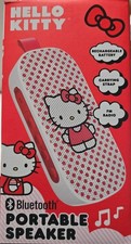 Hello Kitty Bluetooth Rechargeable Battery Blue Portable Audio Speaker