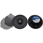 HOGTUNES 2 OHM 6.5" FRONT SPEAKERS W FLH GRILLS 14+ MODELS 462F-RM