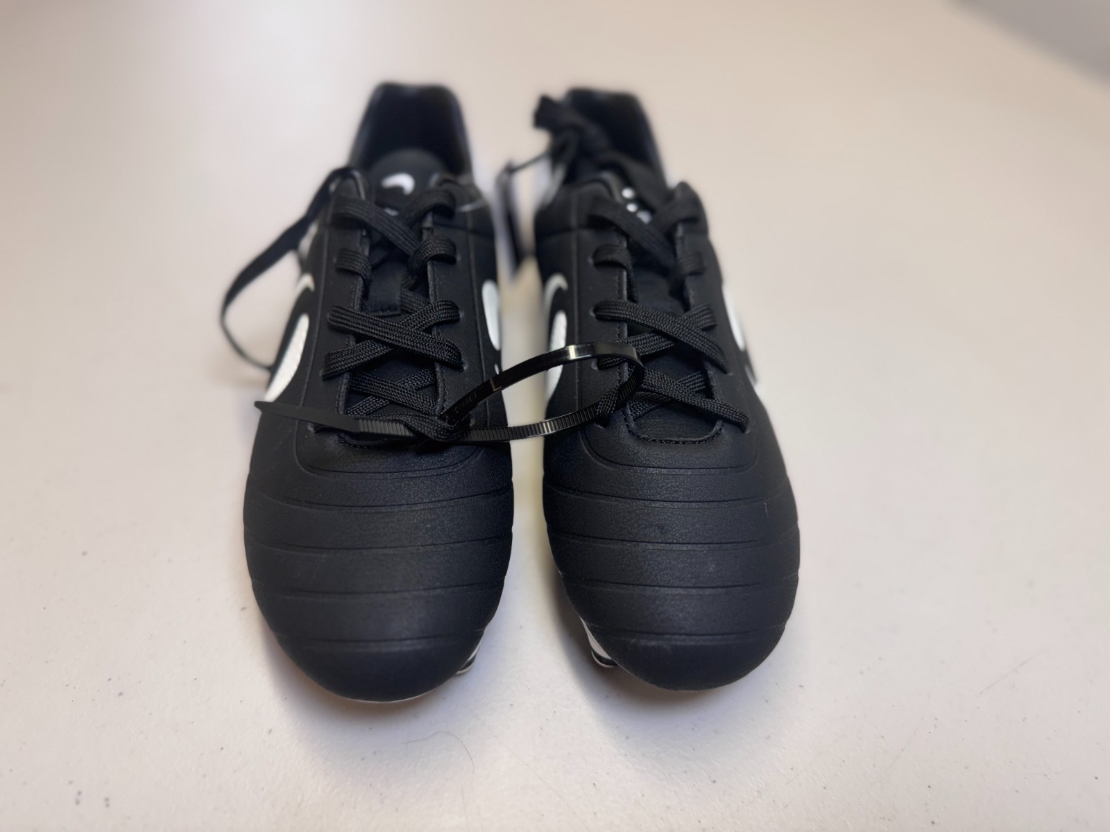 Sondico Strike SG Football Boots UK 2 EU 34 Black Soft Ground Studs image 2