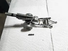 A VINTAGE MARX BATTLEGROUND AMERICAN FIRING HOWITZER WITH SHELL FINE