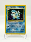 Blastoise Holo Rare Base Set 2 SWIRL Vintage Pokémon TCG WotC