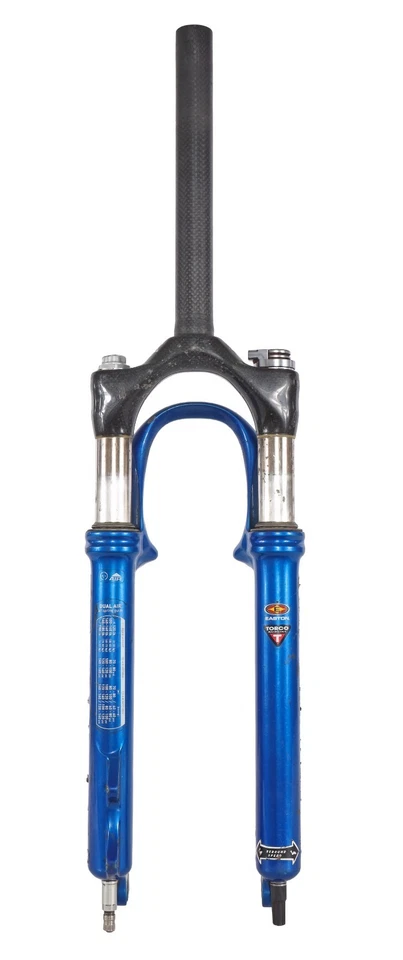 RockShox SID World Cup Dual Air 26" Mtn Bike Fork Carbon Ti 80mm Disc FOR PARTS - Image 4 of 4