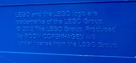 LEGO Storage Brick 8 Stud Large Blue Toy Box Bin Stackable Room Copenhagen 2012