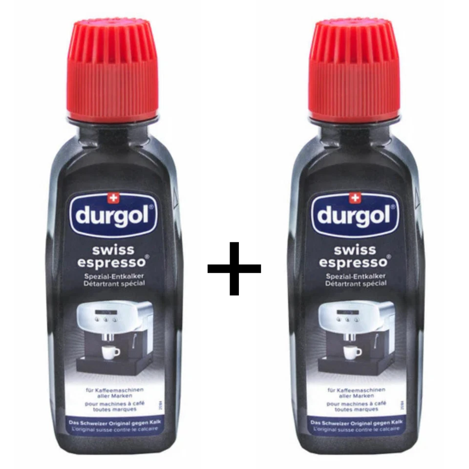 Durgol Swiss Entkalker Spezial Espresso DED 1x 125ml + 1x 125ml Gratis