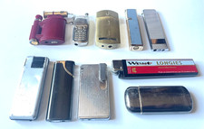 10) 10 Gasfeuerzeuge alt verschiedene Modelle aus großer Sammlung 1980 bis heute