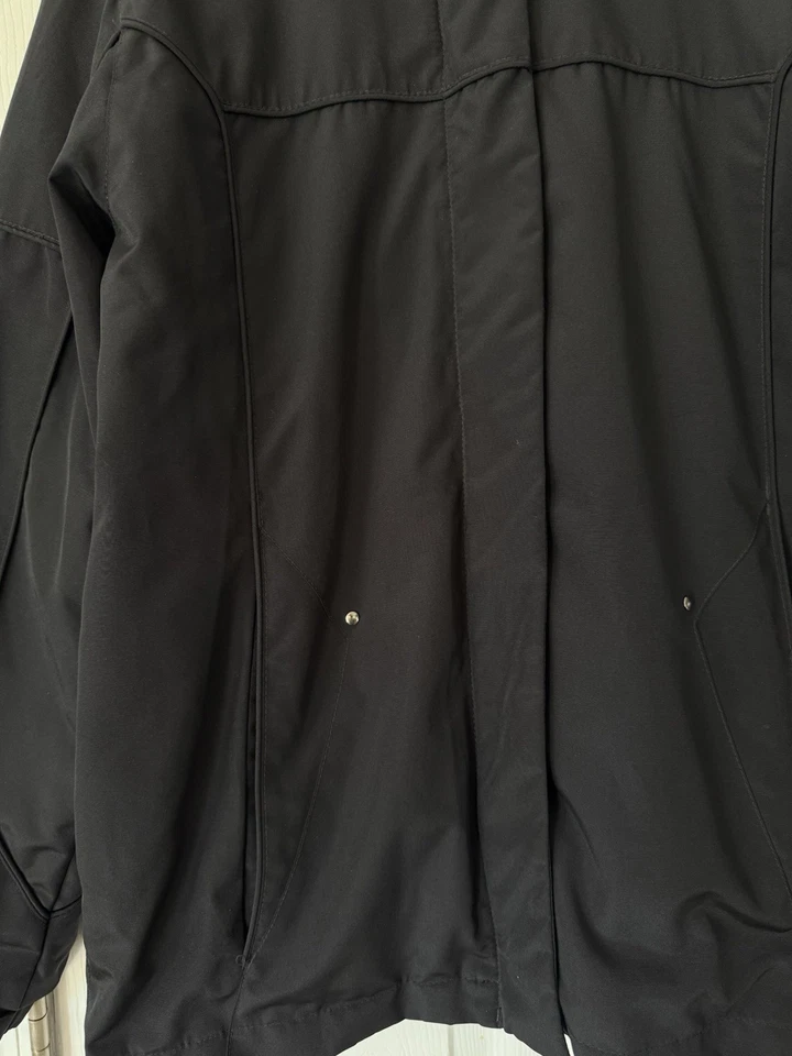 Abrigo negro Mackintosh New England talla M con forro polar extraíble y capucha Foto 2 de 4