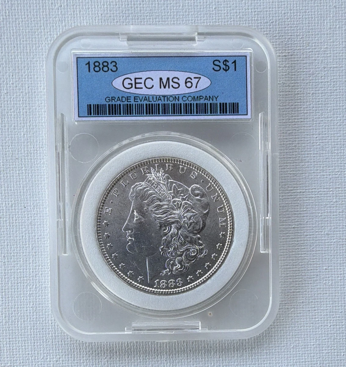MS 67 Graded 1883 Year Morgan US Dollars (1878-1921) for sale | eBay
