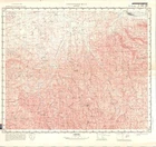 Russian Soviet Military Topographic Map - BARGAH (Afghanistan) 1:100K, ed. 1985