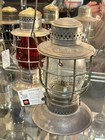 Boston & Albany B&A RR CT Ham Railroad Lantern 6" Clear Cast B&A RR Barrel Globe — photo 1