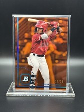 2022 Bowman Chrome Heritage - Adrian Placencia Orange Refractor /25 No. BHPC-88