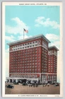 Henry Grady Hotel Atlanta GA Postcard C.T. American Art Linen Vintage