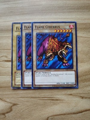 Yu-Gi-Oh! - Flame Cerebrus 3X  - Full Playset