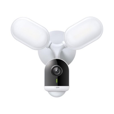 2K+ Outdoor Wired Floodlight Security Camera - 2800 Lm Dimmable, Motion Activ...