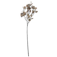 KüNstlicher Eukalyptuszweig Braun Ca. 72 Cm Dekoration Vase Gesteck Gestecke