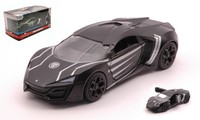Lykan Hypersports Black Panther Marvel Avengers 1:3 2 Modell Jada Toys