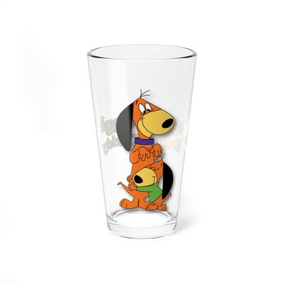 Augie Doggie & Doggie Daddy Pint Glass, 16oz - Hanna-Barbera Cartoon Classic