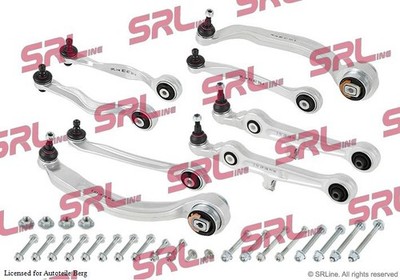 SRLine Alu Querlenker Lenker Satz vorne links rechts Vorderachse für Audi A4 B6