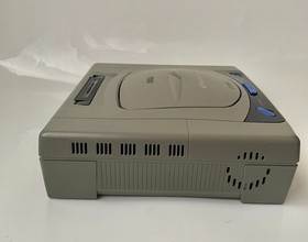 SEGA Saturn Gray Console Set Boxed Controller HSS-0101 Shuttle Mouse HSS-0102