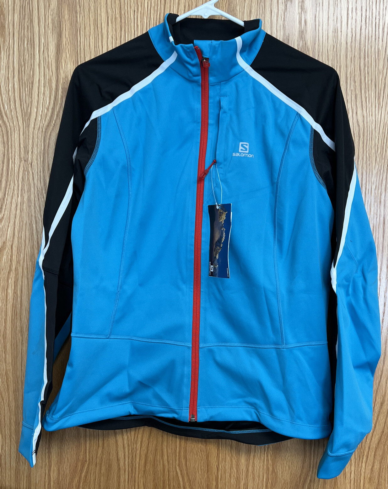 Nuovo Salomon "DYNAMICS JACKET" Donna Medium Escursionismo Campeggio Antivento