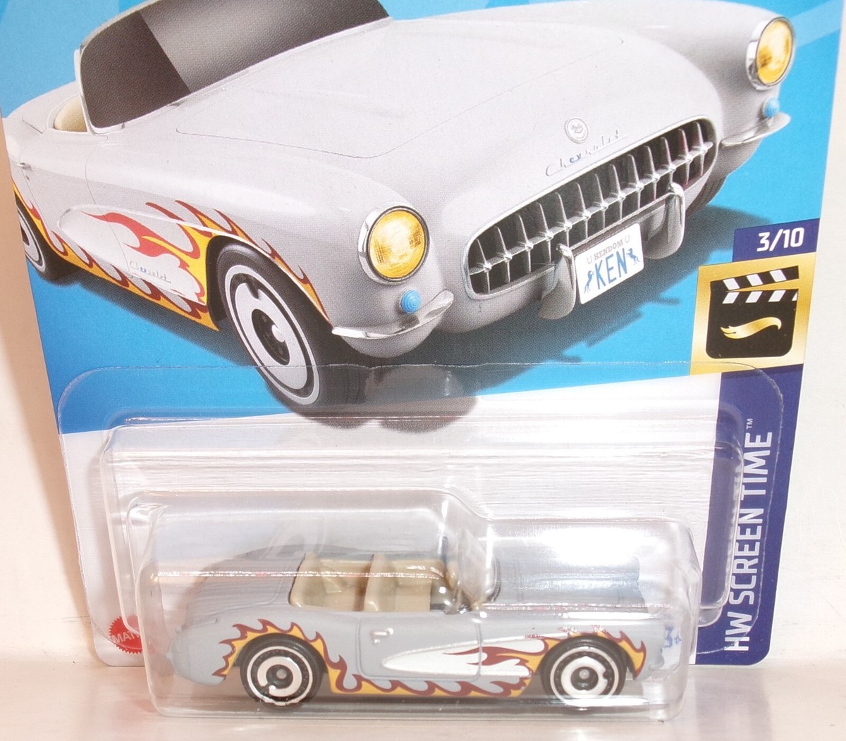 2024 HOT WHEELS 1:64 HW SCREEN TIME 3/10 BARBIE THE MOVIE GRAY