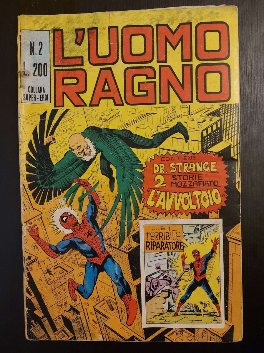 Amazing Spider-Man #2 1st Appearance of Vulture Marvel italian edition