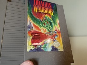 NES Dragon Warrior RPG 1989 Cart Only - Tested/Works - Clean Label