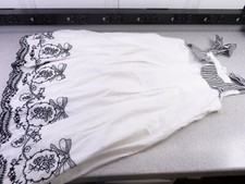 Pippa  Julie Girls' White w/soft embroidery Sz 6X Party Dress Boutique