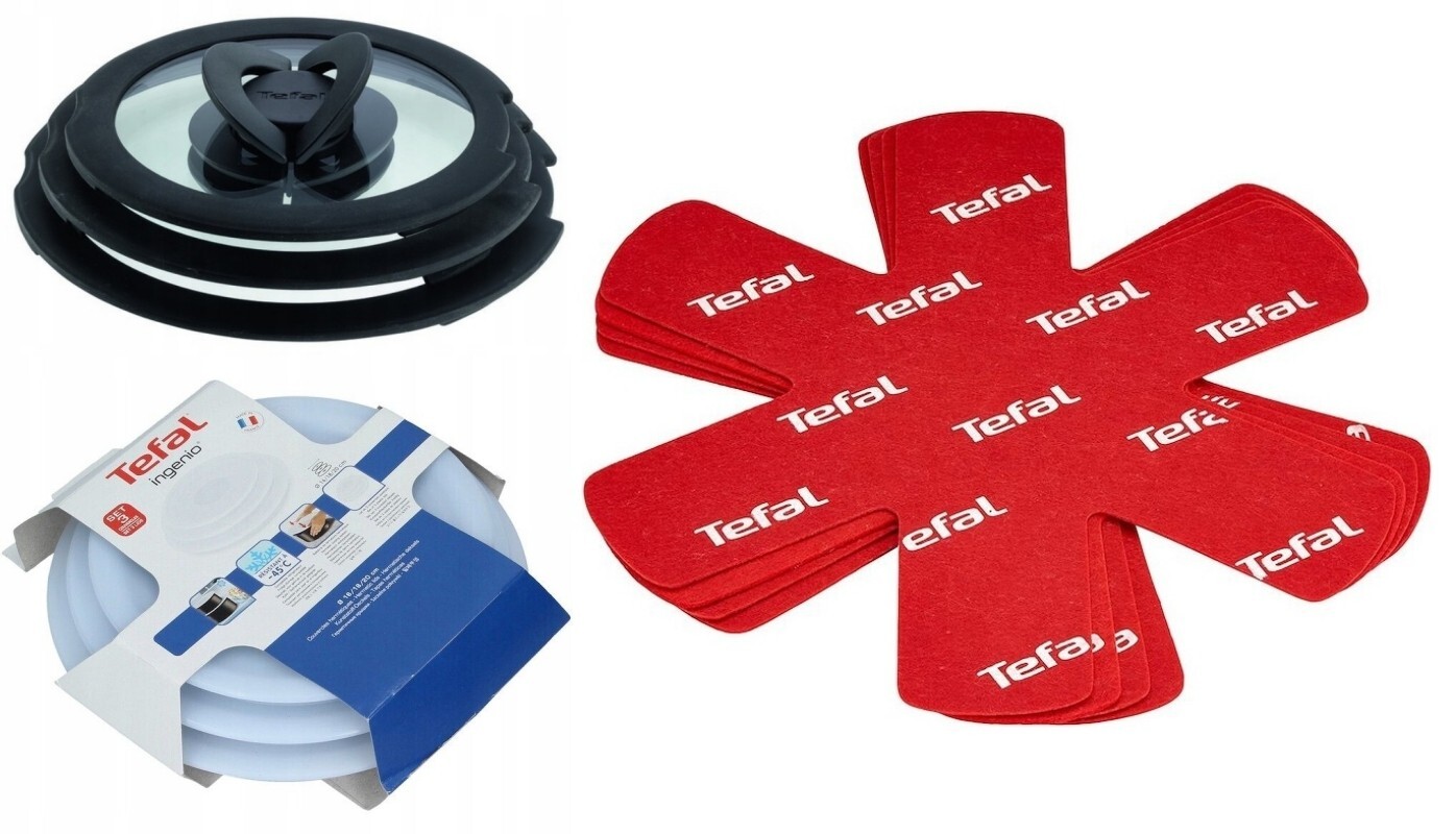 Tefal Rot Ingenio Pfannenschoner, Zubehör Kochgeschirr, - Image 2