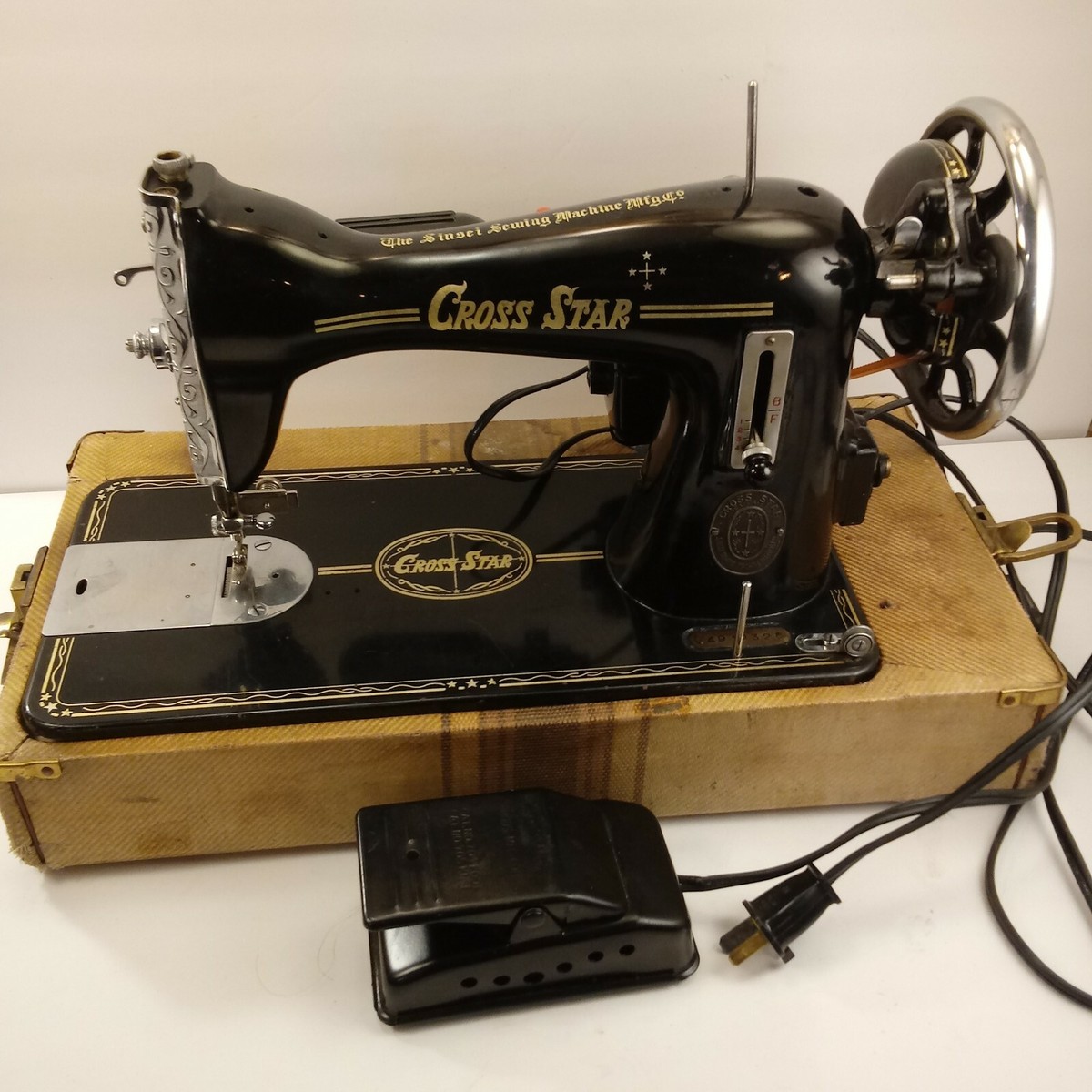 Singer clone Sinsei Cross Star Clone Heavy Duty Sewing Machine