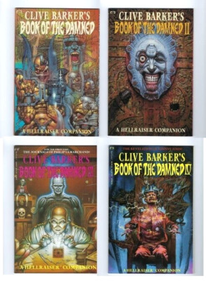 Clive Barker's Book of the Damned Hellraiser Companion I, II, III, & IV  OOP!