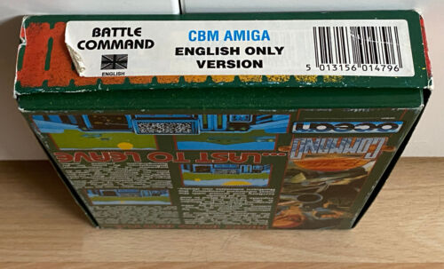 BATTLE COMMAND Game by OCEAN for Amiga/Commodore Game, EXCELLENT Received - Picture 9 of 12