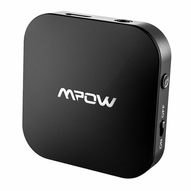 MPOW BH281A Bluetooth 5.0 Transmitter - Black for sale online | eBay