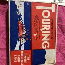 1937 Parker Brothers Improved Edition Touring Automobile Game Complete w Instruc