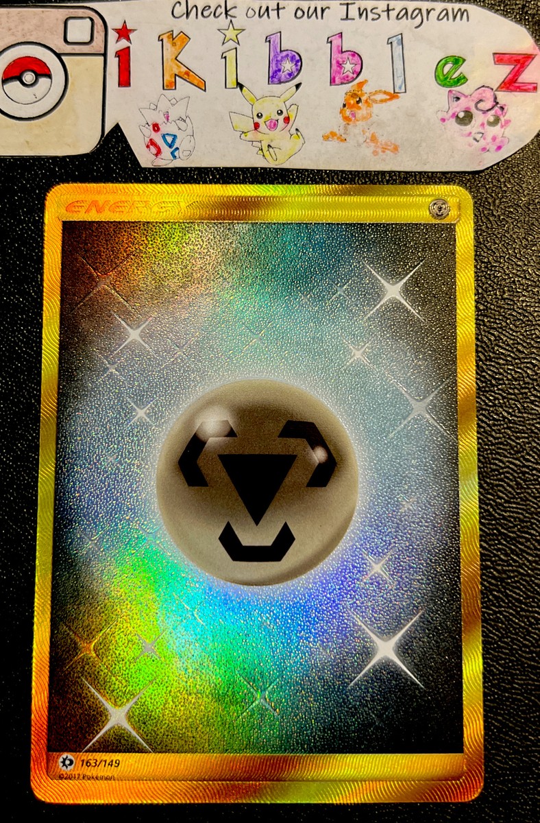 Metal Energy 163/149 NM Gold Full Art Secret Rare Sun Moon Base Set Pokmon Card Metal Energy 163/149 NM Gold Full Art Secret Rare Sun Moon Base Set Pokmon Card