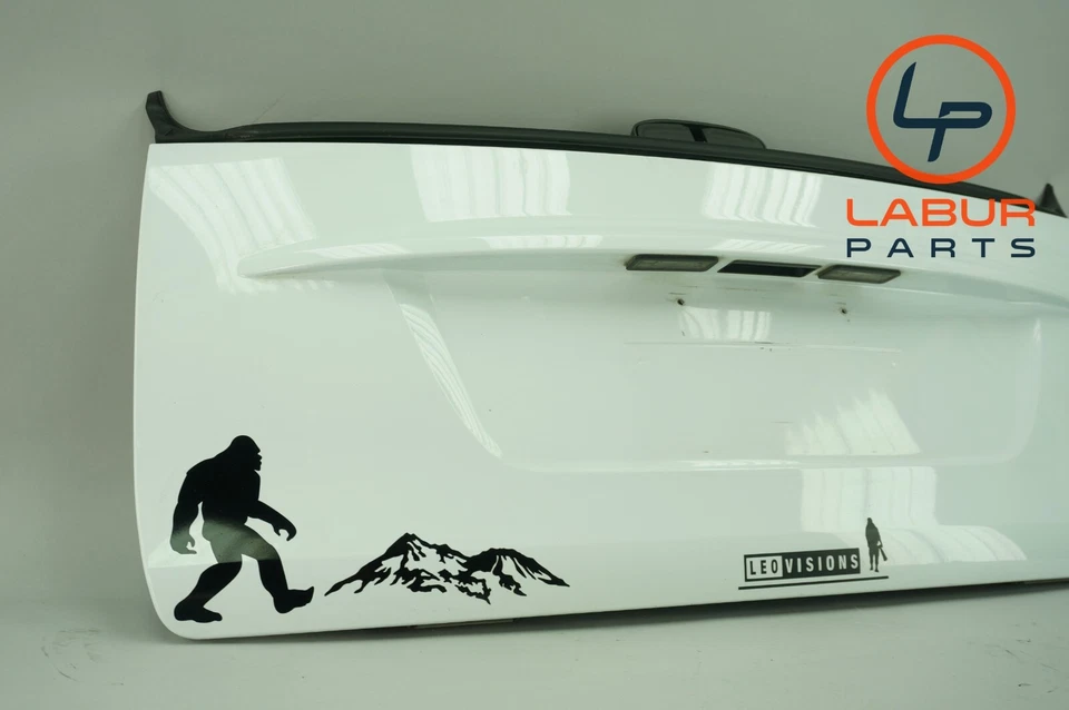 C451 08-15 Smart Fortwo Tapa Trasera Puerta Trasera Puerta Levadiza Cubierta Blanca TL88 Foto 4 de 4