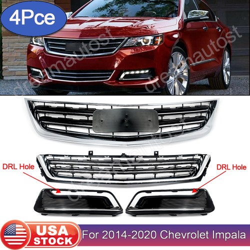 Chevy Impala Fog Light Bezel Driver Side Front Driver Side Fog Light Cover For 2014-2020 Chevy Impala &ndash; Black Textured Finish Fog Light Cover Passenger Side