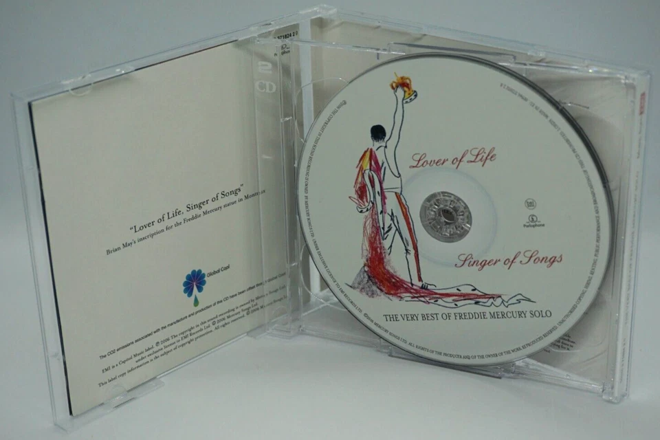 Freddie Mercury : Lover of Life Singer Of Songs - The Very Best Of (DELUXE)  HTF - Image 3 of 4