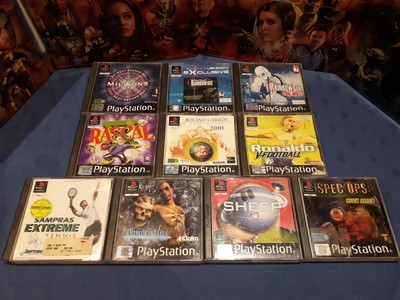 Lot De 20 Jeux PlayStation 1 (PS1) Fonctionnels - Boîtiers Plats - Version PAL Française - Bon état