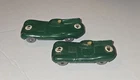 1957 Lesney Matchbox #41 Green Type Jaguar w/Driver W/Grey Wheels Variation HTF