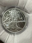 Silver Shield 1 oz. TRIVIUM GIRLS BU Silver Round in Capsule! .999 Pure AG!