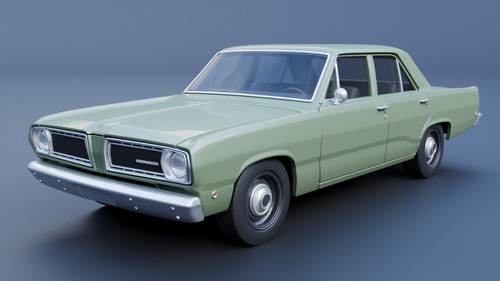1968 Plymouth Valiant 4 Door Model Kit - 1/24 - 3D Printed - Picture 12 of 12