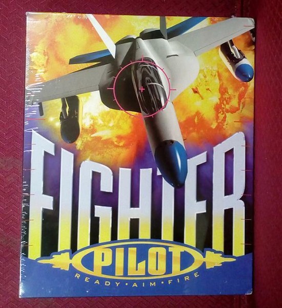 Fighter Pilot - Ready Aim Fire Pc CD-ROM Big Box ✰Neu✰-image