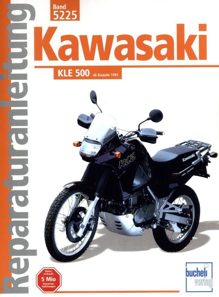 Thumbnail - Kawasaki Kle 500 (91>) Reparaturanleitung Bucheli 5225