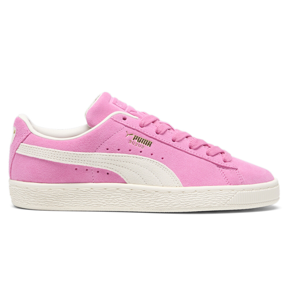 Женские розовые кроссовки из замши Puma Neon на шнуровке, повседневная обувь 39869401