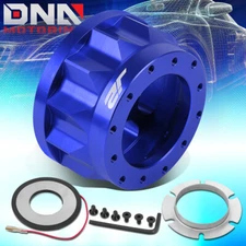 J2 FOR 1992-2001 CIVIC INTEGRA 6-HOLE 2" HEIGHT BLUE STEERING WHEEL HUB ADAPTER