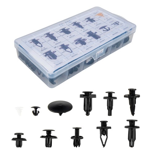 For Honda 100Pcs Car Bumper Hood Clips Retainer Rivet Fastener - Foto 4